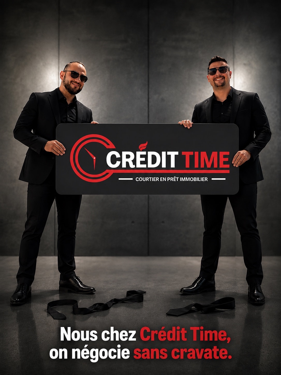 Cyril et Thomas, courtiers Crédit Time